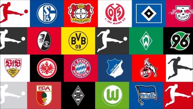 Biểu tượng các đội bóng tại Bundesliga